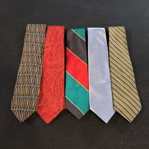 Assortment of neck ties